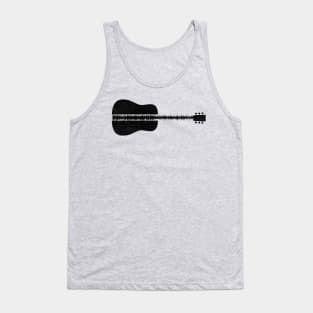 Sound Wave Guitar Tank Top